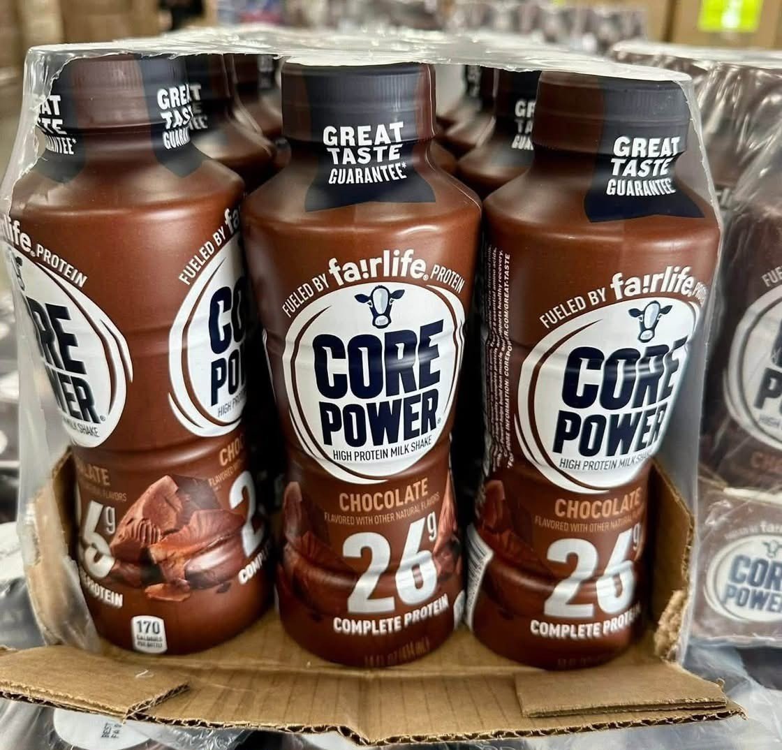 Core Power High Protein Milk Shake Chocolate 26g Complete Protein Wholesale Pallet - Image 2