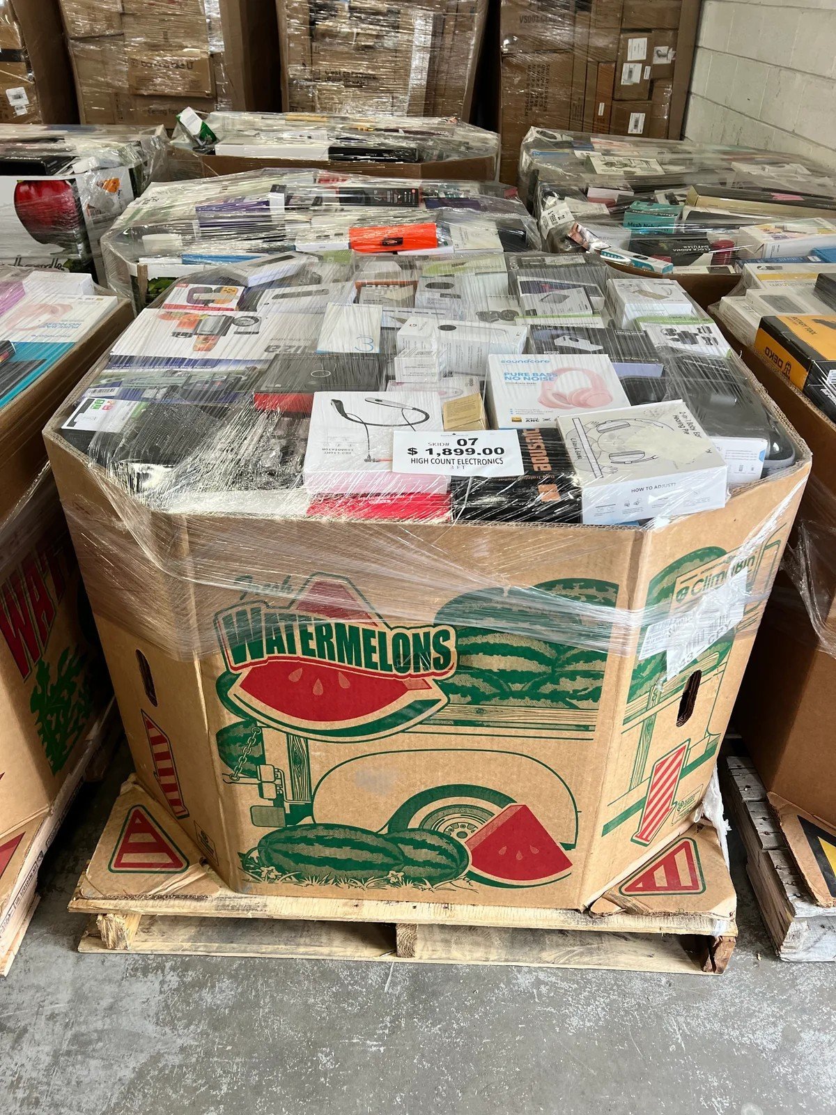High Count Electronics Pallet