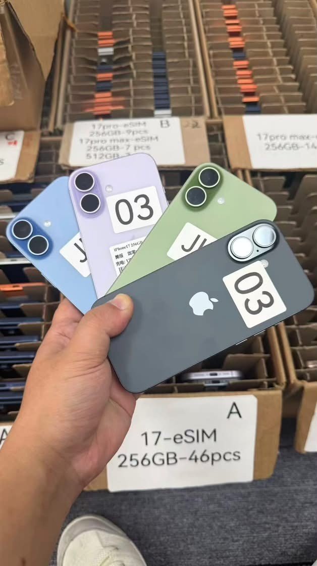 iPhone 17 E-SIM 256GB Wholesale Pallet